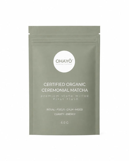 CERTIFIED ORGANIC CEREMONIAL MATCHA