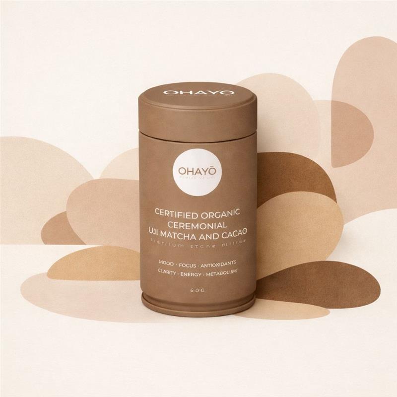 CERTIFIED ORGANIC CEREMONIAL MATCHA & CACAO